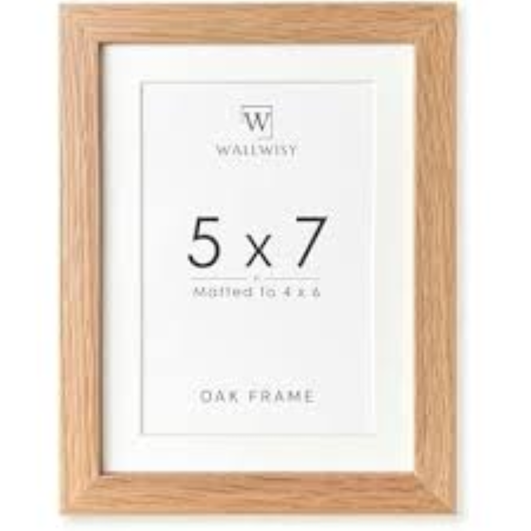 CF OAK REFLECTIONS FRAME 5"X7" SOGW
